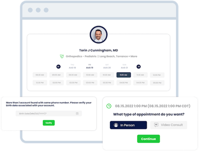 Online Patient Scheduling Steer Health